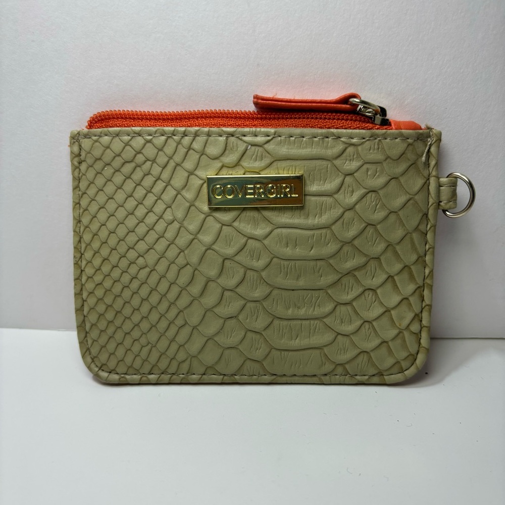 Covergirl snake skin womans coin pouch
